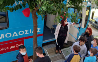 Αιμοδοσία στο Σχολείο μας